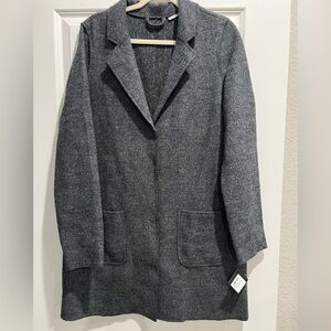 Halogen Charcoal Colored Coat